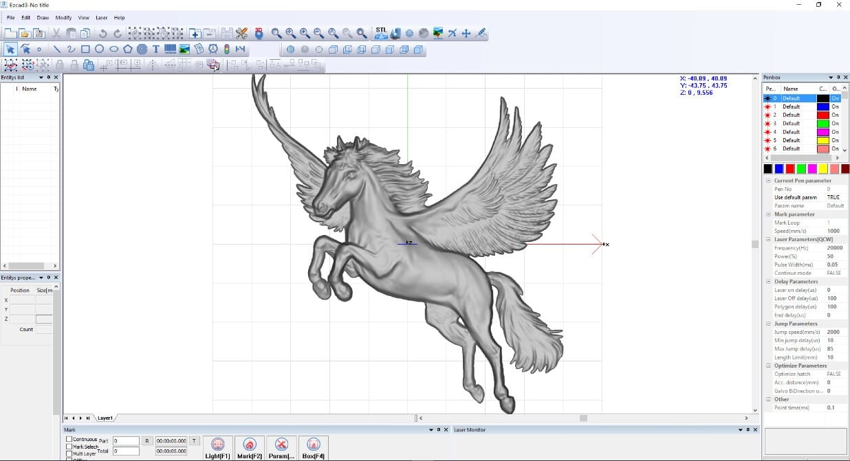 Lotus Laser 3D laser software