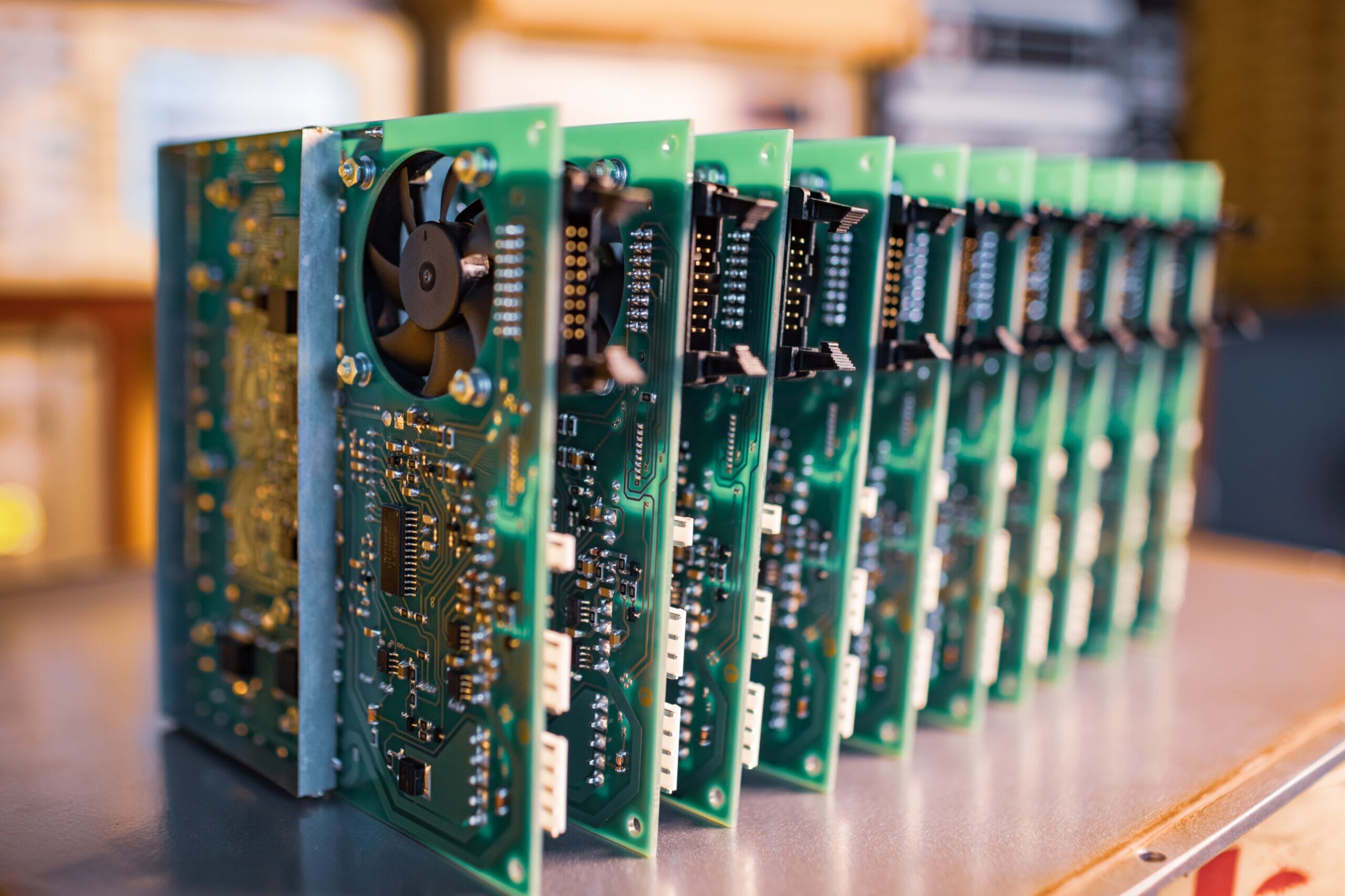 close up electric green embedded microcircuits in 2023 11 27 05 21 32 utc scaled - PCB